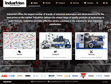 Tablet Screenshot of industrion.com
